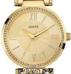 חנות שעונים - ענק השעונים מחזיקה את כל שעוני Guess