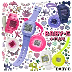 Casio Baby G BGD-10K-2 - אחריות יבואן רשמי l שעון יד בייבי-ג'י שעון מגניב, אופנתי ומיוחד ביותר