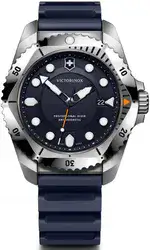 Victorinox 241991 - חמש שנות אחריות יבואן רשמי l שעון יד ויקטורינוקס 300M צלילה l תקן צלילה ISO 6425 l עשוי פלדה אל-חלד l