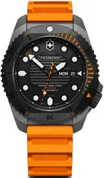 Victorinox 241996 - חמש שנות אחריות יבואן רשמי l שעון יד ויקטורינוקס 300M צלילה l עשוי טיטניום l מנגנון אוטומטי l