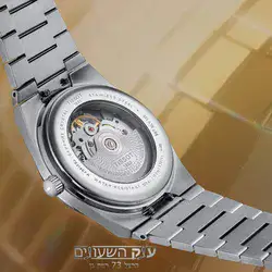 שעון טיסו יוקרתי עשוי פלדה אל-חלד בשילוב באזל השעון עשוי זהב 18K.