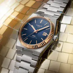 Tissot T931.407.41.041.00 - אחריות יבואן רשמי l שעון יוקרתי לגבר l שעון טיסו עשוי פלדה אל-חלד בשילוב