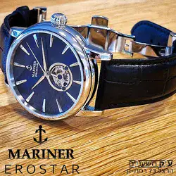 Mariner EROSTAR 7091 - אחריות יבואן רשמי l שעון מרינר דגם חדש לגבר l מנגנון אוטומטי l מגיע עם רצוע