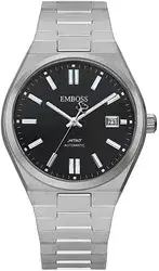 Emboss EMNIMUSSBMS000 - אחריות יבואן רשמי l שעון אמבוס נייטרו דגם חדש l שעון יד אלגנטי לגבר מנגנון אוטומטי ללא סוללה l