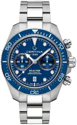 Certina C032.827.11.041.00 אחריות יבואן רשמי l שעון סרטינה אלגנטי לגבר דגם חדש l שעון יד סרטינה C0328271104100 אוטומטי ללא סוללה l