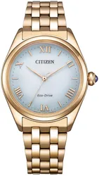 Citizen EM1143-81X שנתיים אחריות יבואן רשמי l שעון יד סולארי סיטיזן לאישה l CIEM114381X דגם חדש l