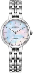 Citizen EM0990-81Y שנתיים אחריות יבואן רשמי l שעון יד סולארי סיטיזן לאישה l CIEM099081Y דגם חדש l