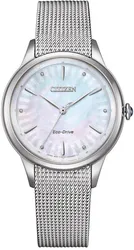 Citizen EM1150-86D שנתיים אחריות יבואן רשמי l שעון יד סולארי סיטיזן לאישה l CIEM115086D דגם חדש l