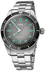Oris 0173377074053-0782018 אחריות יבואן רשמי l שעון יד אוריס לגבר l מסדרת שעוני Divers Sixty-Five 40 Oris אוטומטי l