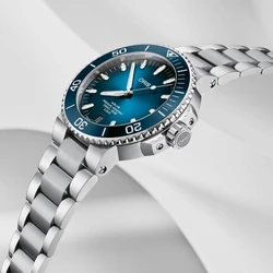 Oris 01 400 7763 4135-07 8 שעון יד אוריס לגבר מסדרת שעוני Aquis Date 43.5mm C