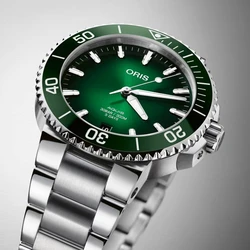 Oris 01 400 7769 4157-07 8 2 שעון יד אוריס לגבר l מסדרת שעוני Aquis Date 41.5mm