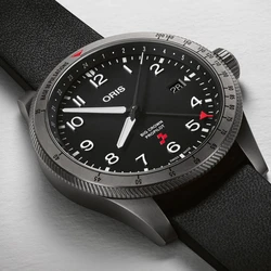 Oris 0179877734284HB-ZQJ-Set אחריות יבואן רשמי l שעון יד מהדורה מוגבלת (100 יחידות ייצרו לכל העולם) l מסדרת שעוני Rega Fleet Limited Edition Oris אוטומטי l