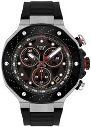 Tissot T141.417.27.081.00 אחריות יבואן רשמי טיסו לגבר מהדורה מוגבלת 8000 יחידות ייצרו לכל העולם l שעון טיסו T1414172708100 בעיצוב בהשראת אופני מירוץ l