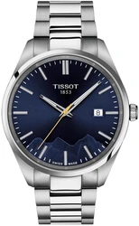 Tissot T150.410.11.041.02 אחריות יבואן רשמי טיסו לגבר l שעון טיסו יוקרתי לוח השעון בהשראת האלפים T1504101103100 שעון יוקרתי שוויצרי l