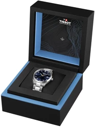 Tissot T150.410.11.041.02 אחריות יבואן רשמי טיסו לגבר l שעון טיסו יוקרתי לוח השעון בהשראת האלפים T1504101103100 שעון יוקרתי שוויצרי l