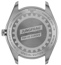 Tissot T150.410.11.031.00 אחריות יבואן רשמי טיסו לגבר l שעון טיסו יוקרתי לוח השעון בהשראת האלפים T1504101103100 שעון יוקרתי שוויצרי l