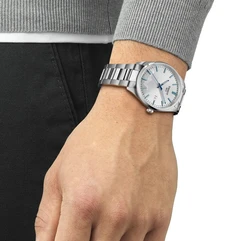 Tissot T150.410.11.031.00 אחריות יבואן רשמי טיסו לגבר l שעון טיסו יוקרתי לוח השעון בהשראת האלפים T1504101103100 שעון יוקרתי שוויצרי l
