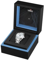 Tissot T150.410.11.031.00 אחריות יבואן רשמי טיסו לגבר l שעון טיסו יוקרתי לוח השעון בהשראת האלפים T1504101103100 שעון יוקרתי שוויצרי l