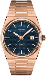 Tissot T137.407.33.041.00 אחריות יבואן רשמי טיסו לגבר l שעון טיסו PRX אוטומטי יוקרתי T1374073304100 שעון יוקרתי שוויצרי l ענק השעונים הרצל 73 רמת גן