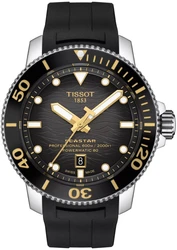Tissot T120.607.17.441.01 אחריות יבואן רשמי טיסו לגבר l שעון טיסו 600M צלילה אוטומטי יוקרתי T1206071744101 שעון יוקרתי שוויצרי l ענק השעונים הרצל 73 רמת גן