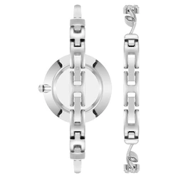 Anne Klein AK/5275SVST סט עם צמיד מתנה לנשים חדש