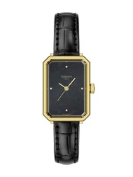 T160.110.36.126.00 שעון טיסו מרובע לאישה שעוני tissot מרובעים לאישה אחריות יבואן רשמי