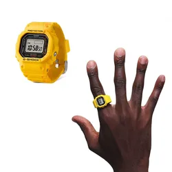 ג׳י-שוק טבעת שעון דיגיטלי DWN-5600-9DR