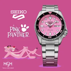 שעון Seiko 5 Sport X Pink Panther SRPM07