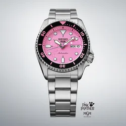 שעון Seiko 5 Sport X Pink Panther SRPM07