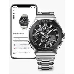 CASIO GMC-B2100BT-1A מיוצר ביפן סולארי ובלוטוס מתכתי Casio g-shock.