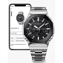 CASIO GM-B2100BT-1A קרבון מתכתי בלוטוס סולאר מיוצר ביפן Casio g-shock.