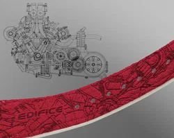 CASIO ECB-2300HR-1A מהדורה מוגבלת הונדה בלוטוס ספיר Casio edifice.