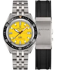 Certina DS Super PH2000M Titaani TITANIUM C0506074436102 2000 מטר צלילה