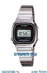 CASIO LA670WA-1DF סי טיים ענק השעונים