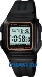 CASIO F-201WA-9A סי טיים ענק השעונים