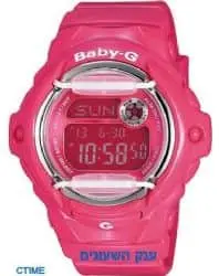 BABY G BG-169R-4B ענק השעונים סי טיים