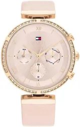 Tommy Hilfiger 1782395 שעון יד טומי הילפיגר l שעון לאישה בעיצוב משגע l שעון רצועת עור l מלאי מוגבל l