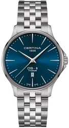 Certina C045.410.44.041.00 אחריות יבואן רשמי l שעון סרטינה טיטניום לגבר בעיצוב אלגנטי דגם חדש l שעון יד סרטינה C0454104404100 מנגנון קוורץ שוויצרי l