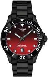 Tissot T120.410.33.421.00 אחריות יבואן רשמי טיסו יוניסקס l שעון טיסו 300M צלילה יוקרתי T1208072205101 שעון יוקרתי שוויצרי l