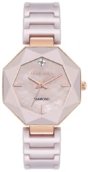 Anne Klein AK/5064RGMV נשים קרמיקה חדש !