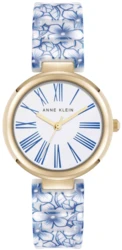 Anne Klein AK/5320GPBL קרמיקה לנשים עיצוב ייחודי