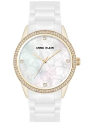 Anne Klein AK/5172GPWT נשים קרמיקה חדש