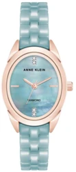 Anne Klein AK/5182AQRG קרמיקה שיבוץ יהלום לנשים