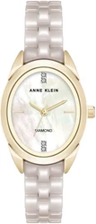 Anne Klein AK/5182TNGB קרמיקה שיבוץ יהלום לנשים .
