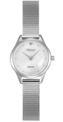 Obaku V297SXCWMC גודל קטן ועדין נשים משובץ יהלום