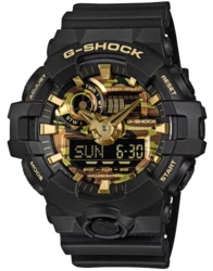 CASIO GA-700CF-1A BOLD CAMO SERIES, CAMO AND GOLD Casio g-shock