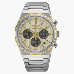 שעון SEIKO כרונוגרף עם זכוכית ספיר קריסטל HGK001.