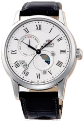 RA-AK0008S Orient Classic Day & Night הוא שעון יד מכני אוטומטי לגברים בקוטר 42.5 מ"מ,